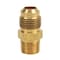 Thrifco Plumbing No. 48 3/8 Inch Flare x 1/4 Inch MIP Brass Adapter 4401137 - alternate 1